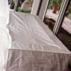 Furniture Sofa Set Cover in Gray Tent Tarpaulin fabric