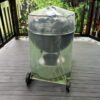 charcoal grill transparent cover