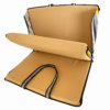 foldable sunbed cushion converts to beach bag