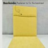 Waterproof Chaise Lounge Cushion, Quick Dry Sunbed Cushion in Plain Colors
