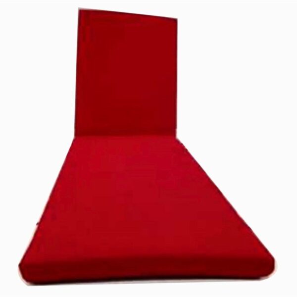 Waterproof Chaise Lounge Cushion, Quick Dry Sunbed Cushion in Plain Colors