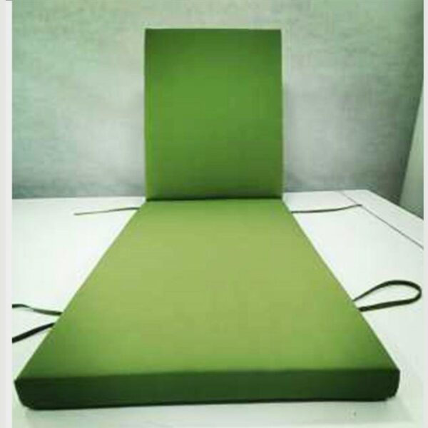Waterproof Chaise Lounge Cushion, Quick Dry Sunbed Cushion in Plain Colors