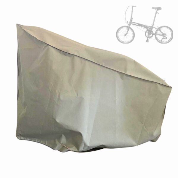 All weather durable canvas bicycle cover
