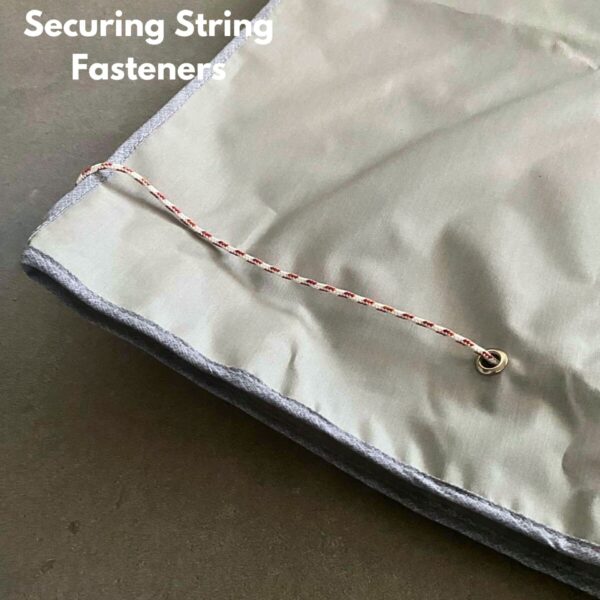 fastener strings of bike protection cover