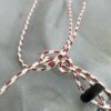 fastening strings of a canvas bike cover