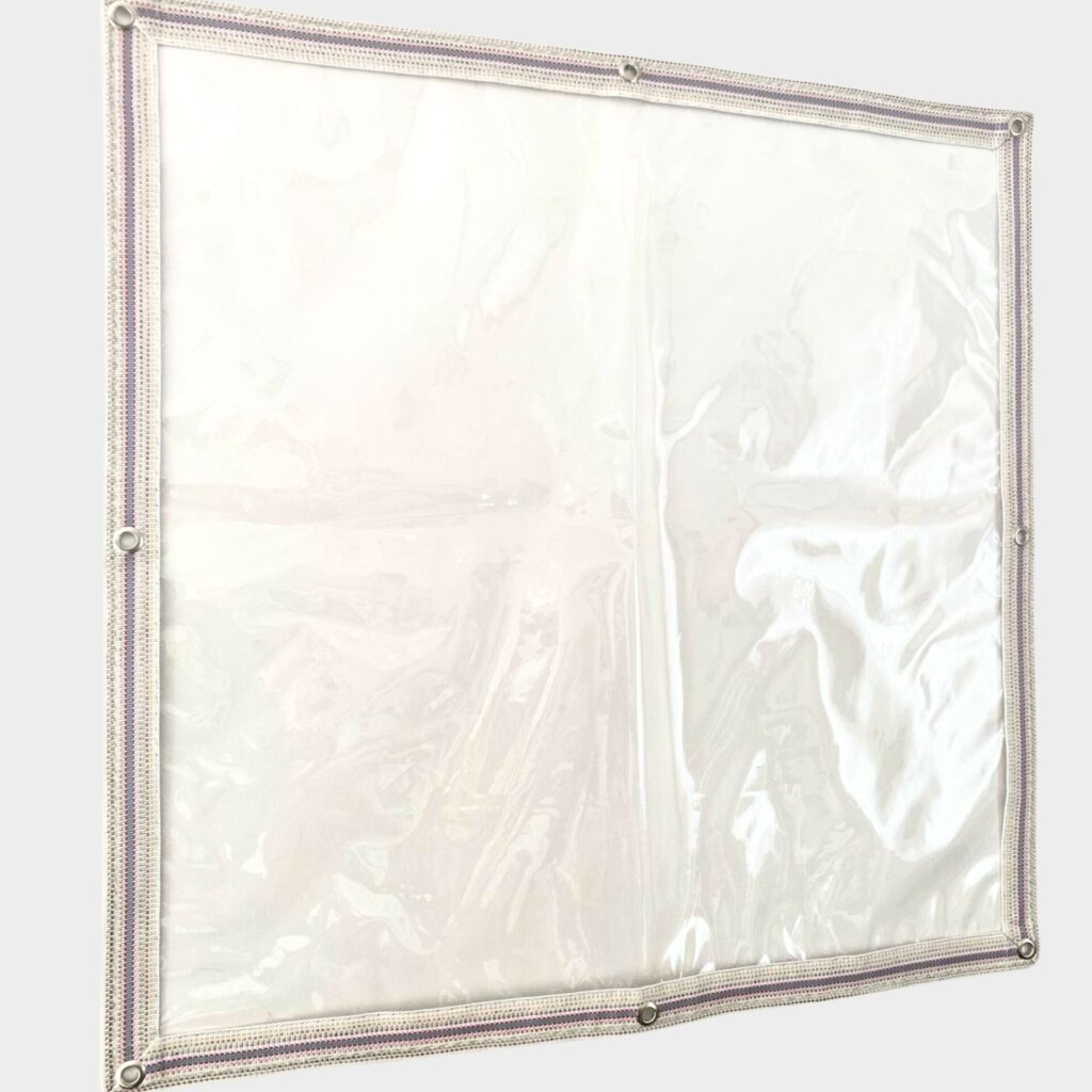 pvc clear tarp curtain