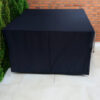 canvas tarp cover for the patio table