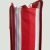 Detail of Zipper and Seams on Convertible Beach Bag Chaise Cushion