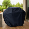 waterproof grill cover in canvas tarp patio view