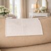 paw-friendly-fabric-sofa-cover-offwhite (6) Pet-resistant furniture cover protecting sofa armrest from claw marks