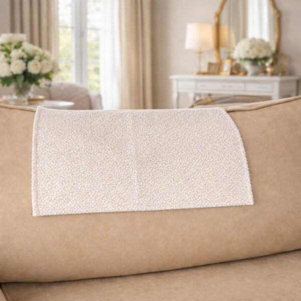 paw-friendly-fabric-sofa-cover-offwhite (6) Pet-resistant furniture cover protecting sofa armrest from claw marks