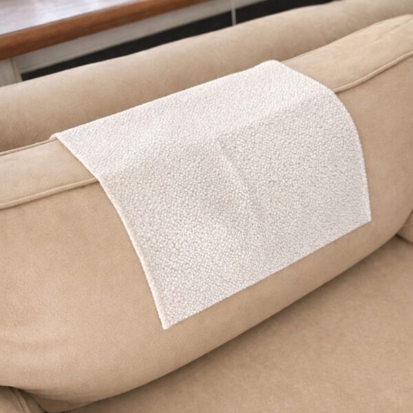 paw-friendly-fabric-sofa-cover-offwhite (7) Headrest cover protector set displayed on sofa backrest cushions